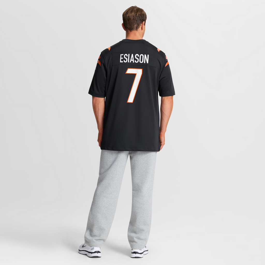 Boomer Esiason Cincinnati Bengals Retired Player Jersey - Black