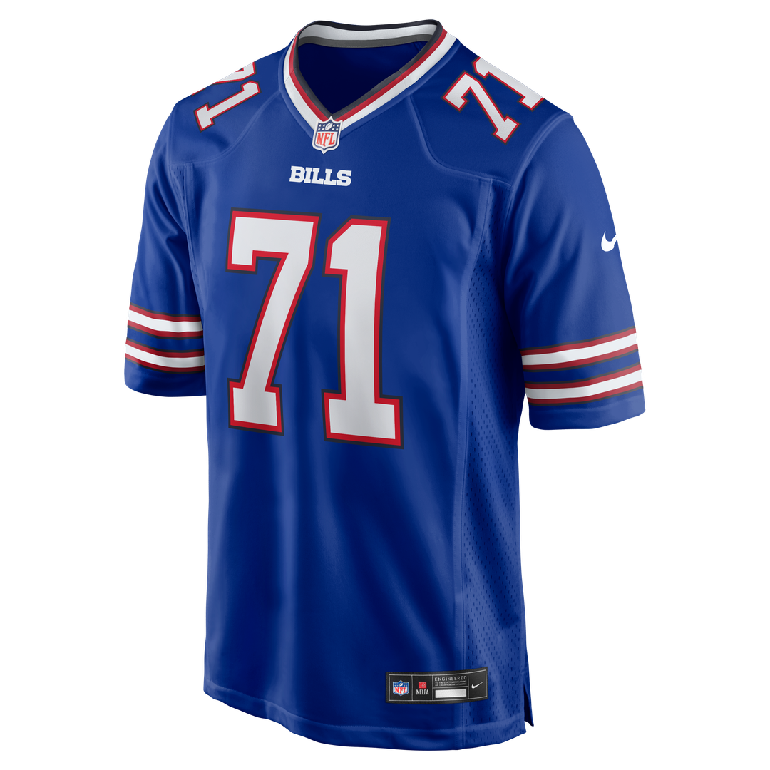 Jedrick Wills Jr. Buffalo Bills Team Game Jersey - Royal