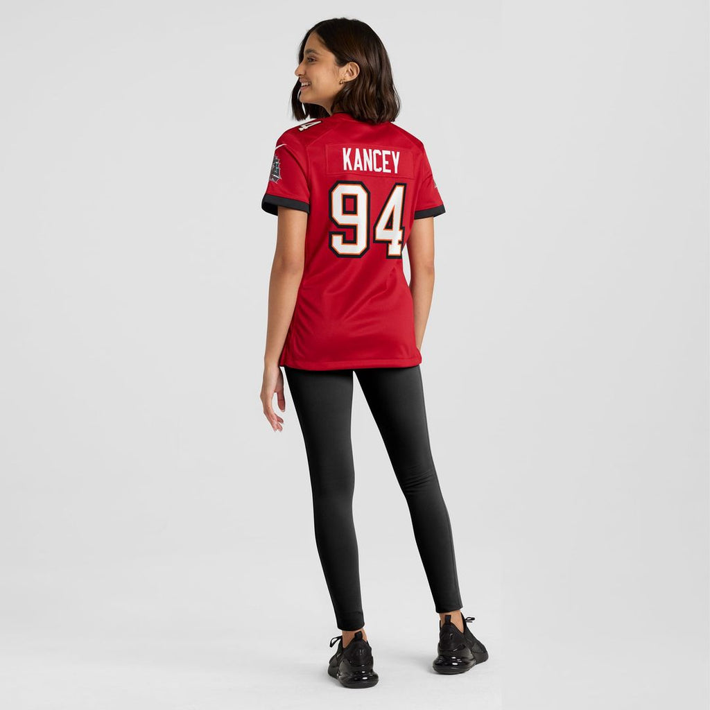 Calijah Kancey Tampa Bay Buccaneers Women's Game Jersey - Red