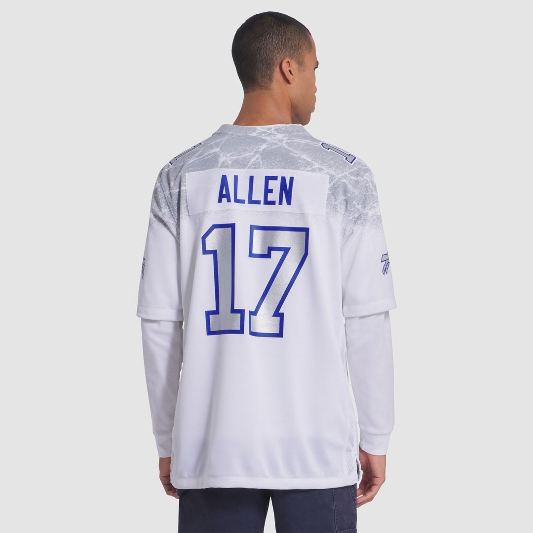 Josh Allen Buffalo Bills Rivalries Collection Game Jersey - White