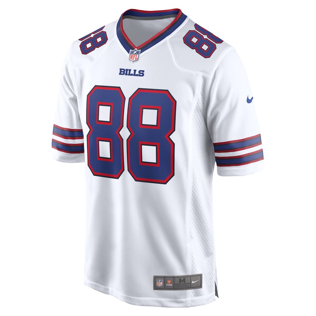 Dawson Knox Buffalo Bills Away Game Player Jersey - White