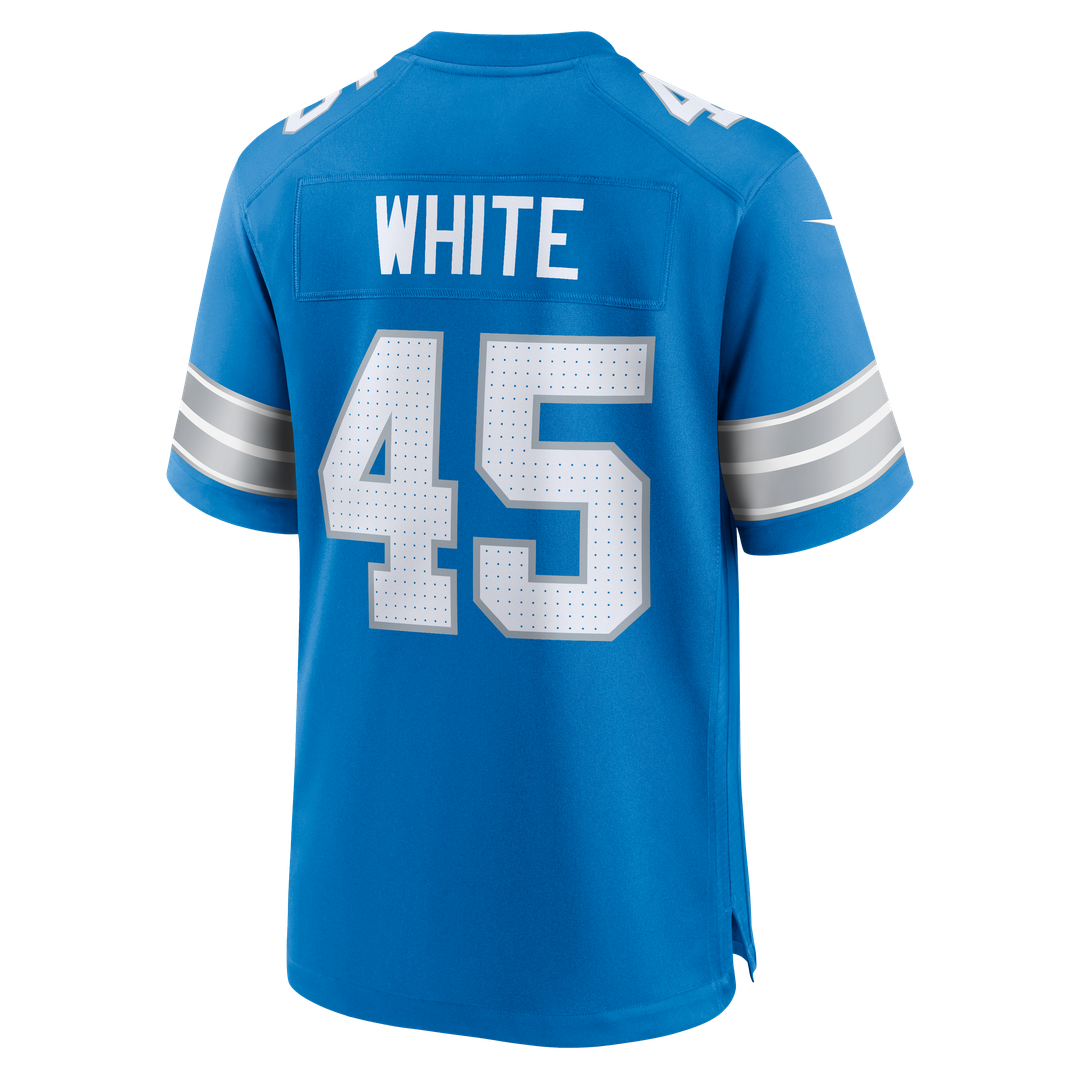 Devin White Detroit Lions Team Game Jersey - Blue