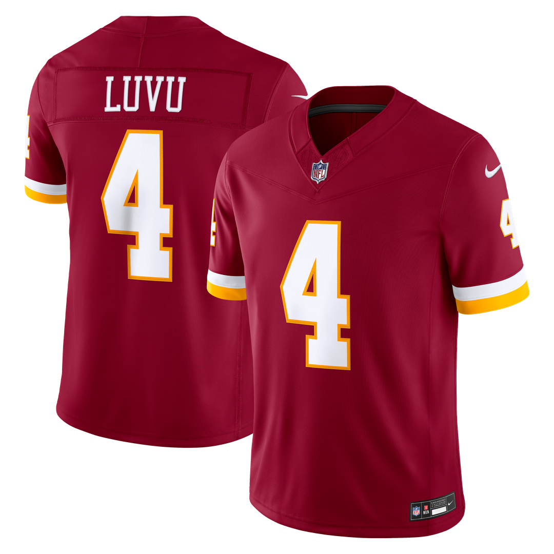 Frankie Luvu Washington Commanders Team Vapor F.U.S.E. Stitched Limited Jersey - Burgundy
