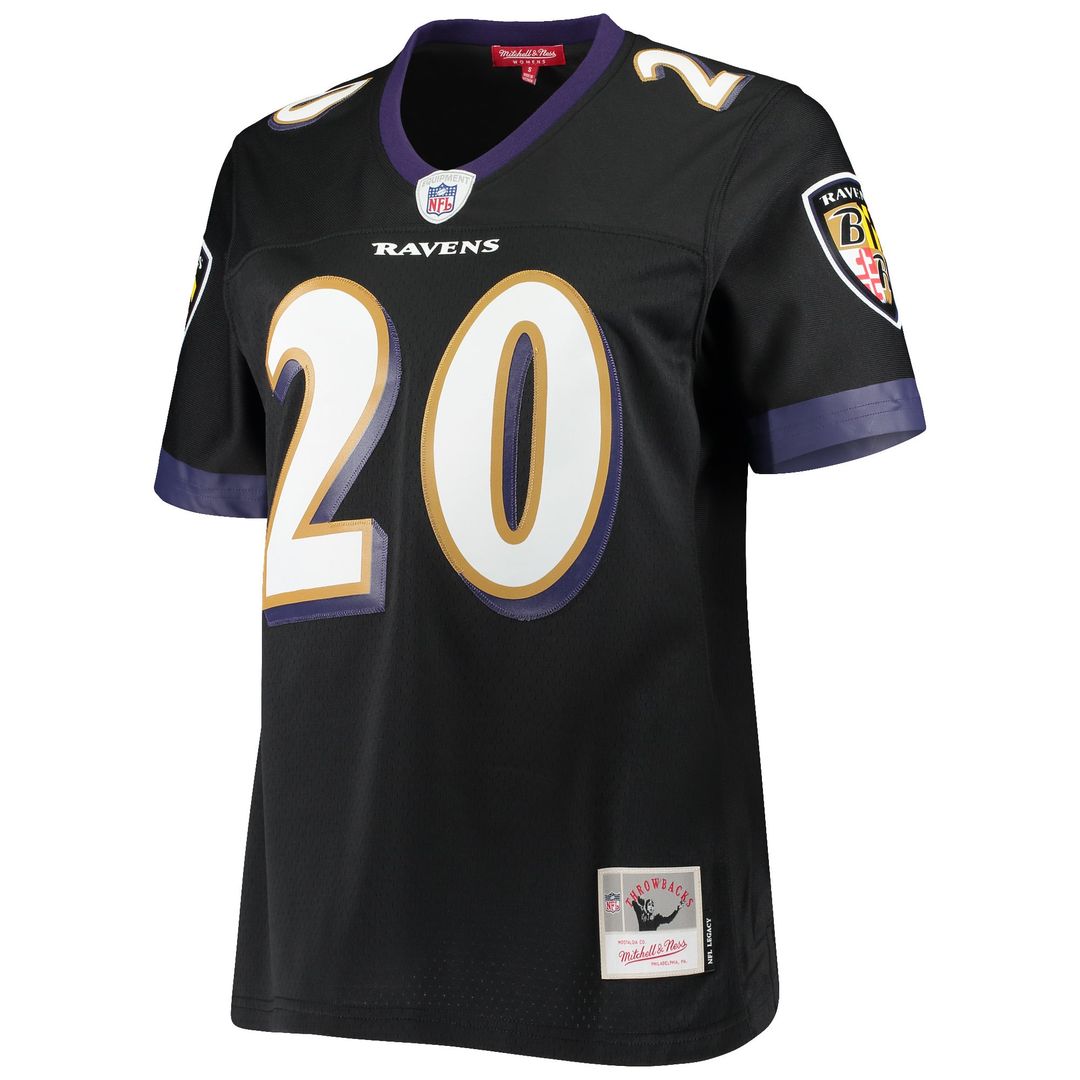 Ed Reed Baltimore Ravens Women's Legacy Replica Team Jersey - Black
