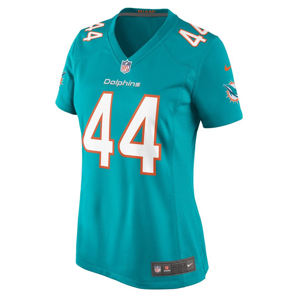 Chop Robinson Miami Dolphins Women's Game Jersey - Aqua