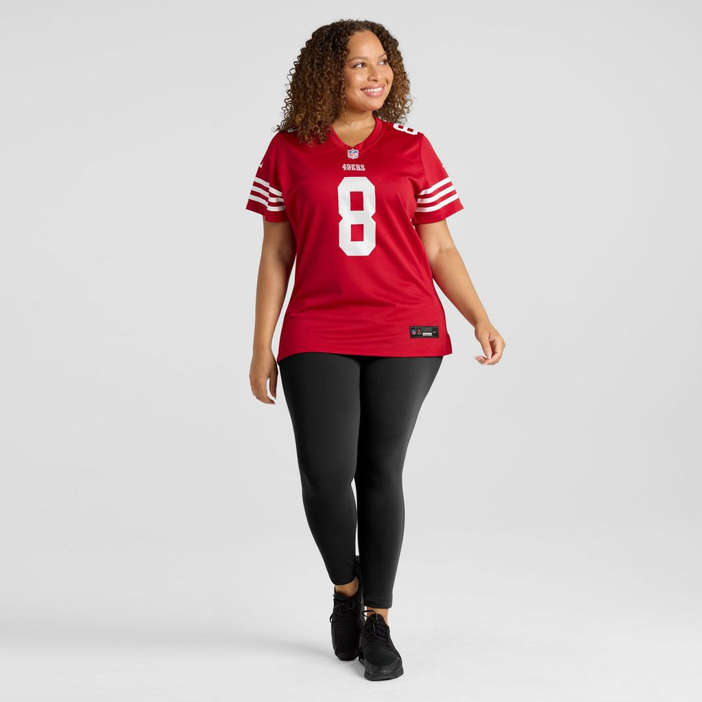 Steve Young San Francisco 49ers Women's Retired Player Game Jersey - Scarlet