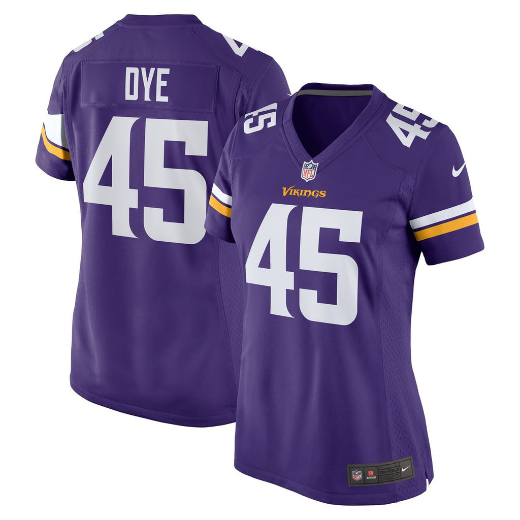 Troy Dye Minnesota Vikings Women's Game Jersey - Purple