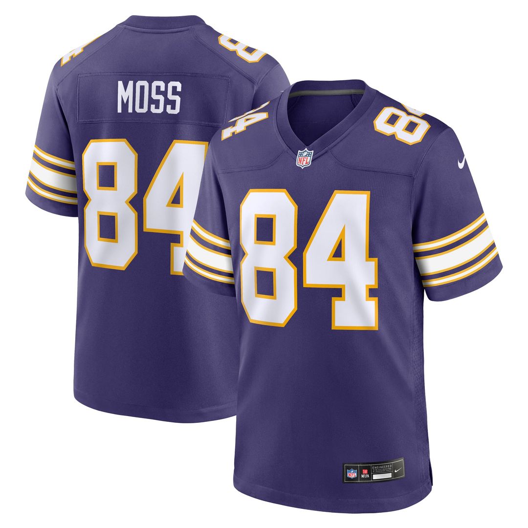 Randy Moss Minnesota Vikings Alternate Retired Player Game Jersey - White
