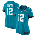 Travis Hunter Jacksonville Jaguars Women's Team Game Jersey - Teal