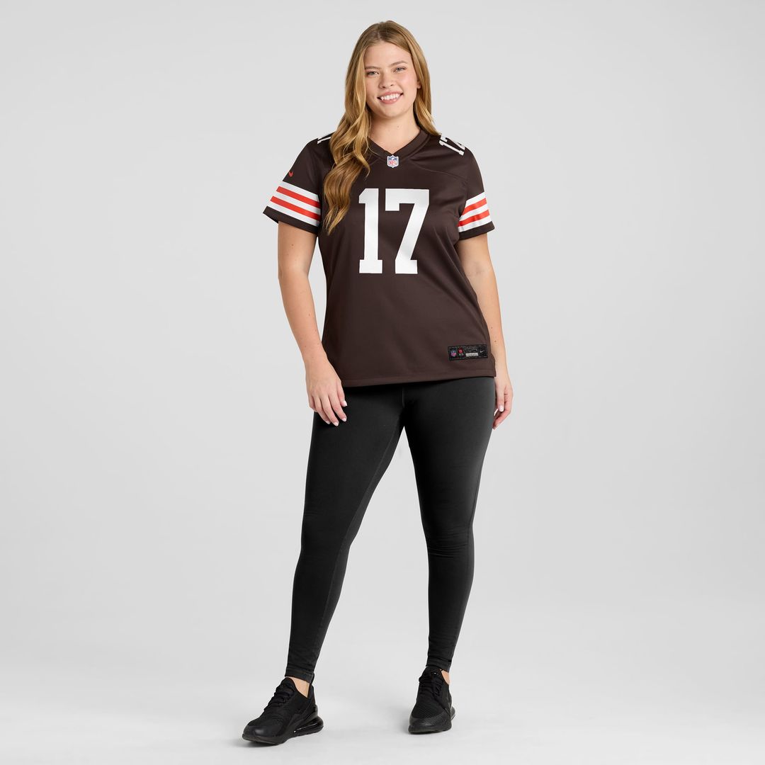 Jerome Baker Cleveland Browns Women's Team Game Jersey - Brown