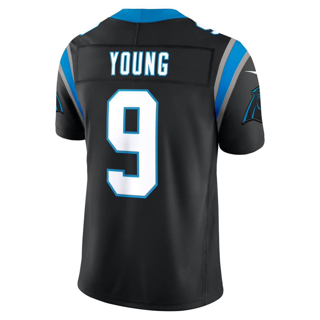 Bryce Young Carolina Panthers Team Vapor F.U.S.E. Stitched Limited Jersey - Black