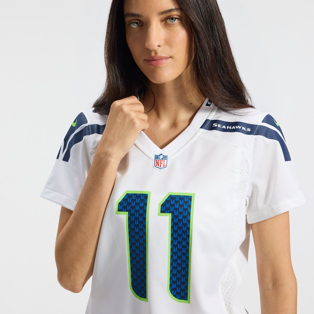 Jaxon Smith - Njigba Seattle Seahawks Women's Game Jersey - White