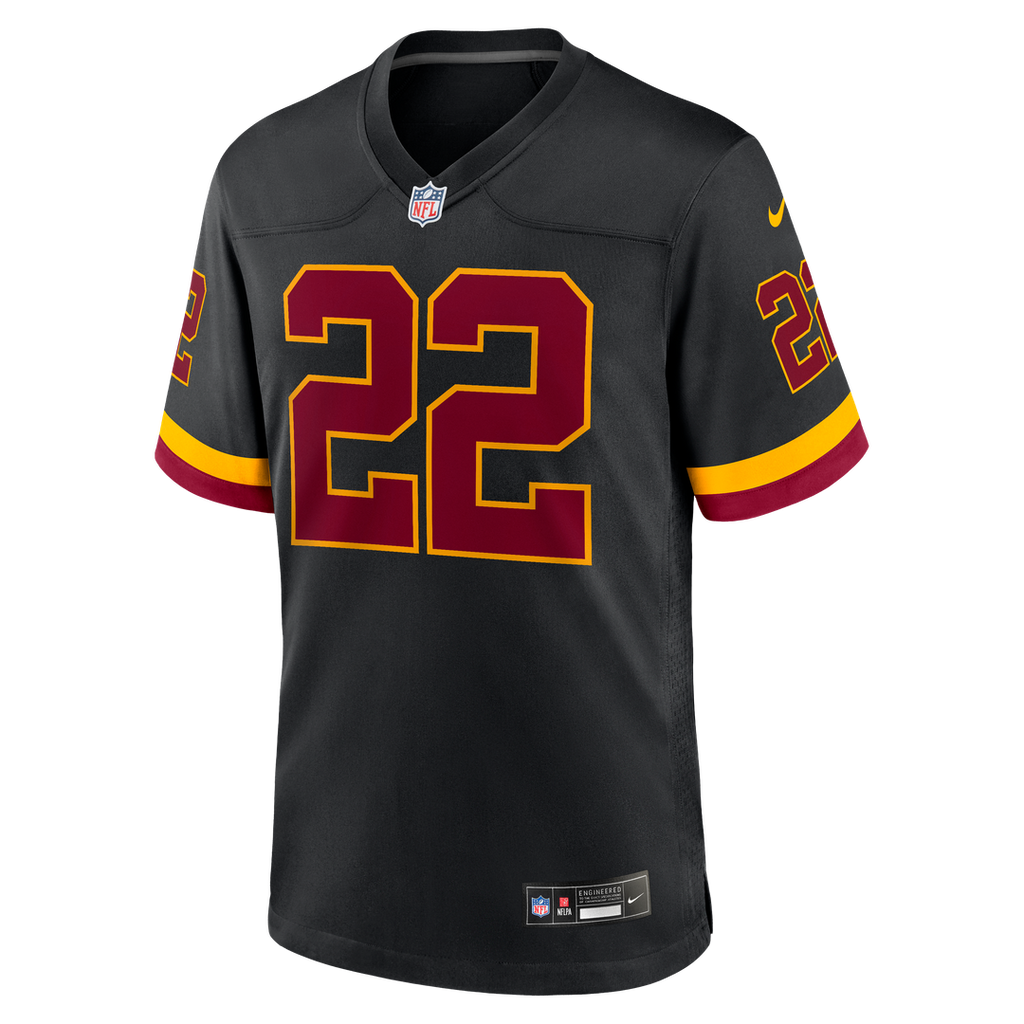 Jacory Croskey - Merritt Washington Commanders Game Jersey - Burgundy