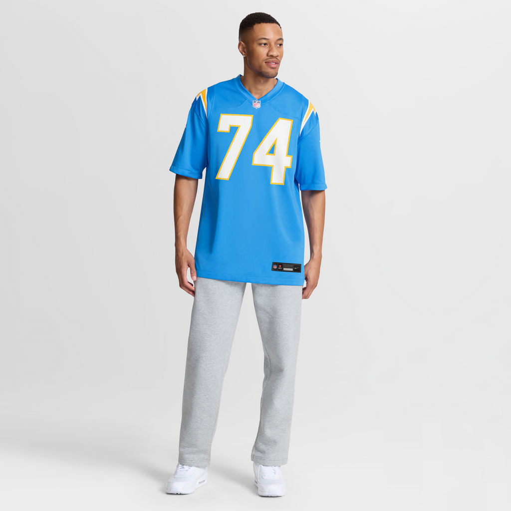 Matt Kaskey Los Angeles Chargers Team Game Jersey - Powder Blue