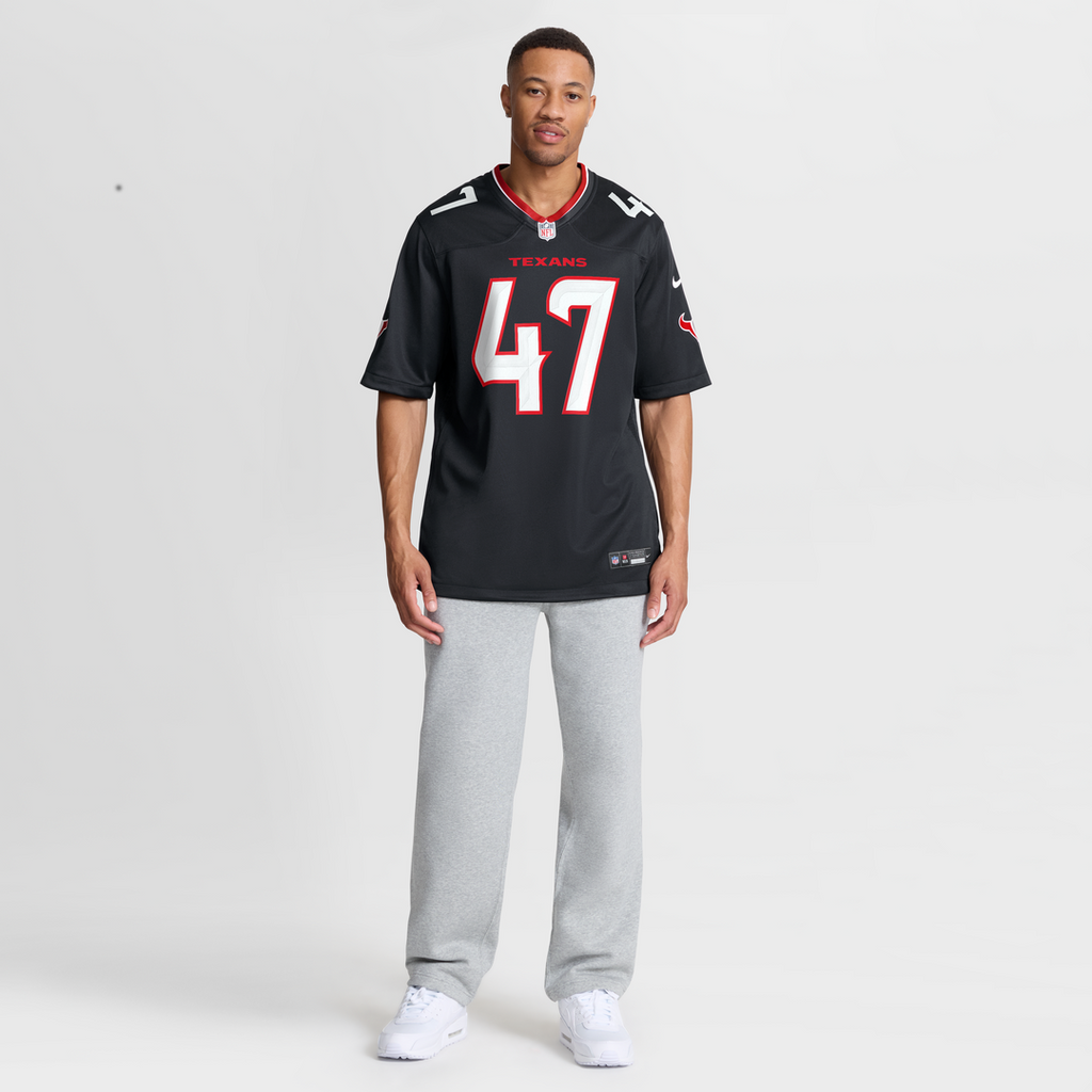 Louis Hansen Houston Texans Team Game Jersey - Navy