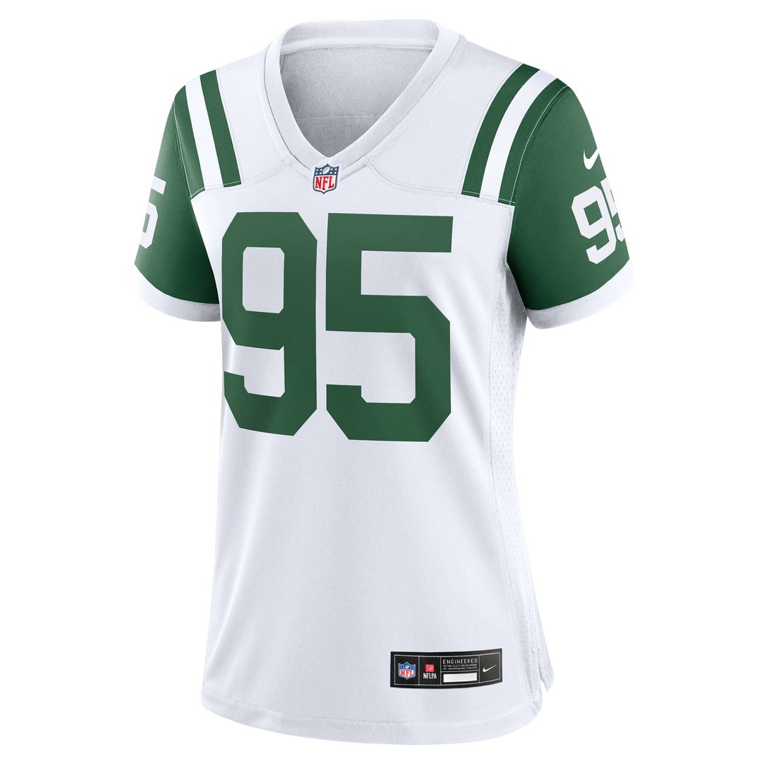 Quinnen Williams New York Jets Women's Classic Alternate Game Jersey - White