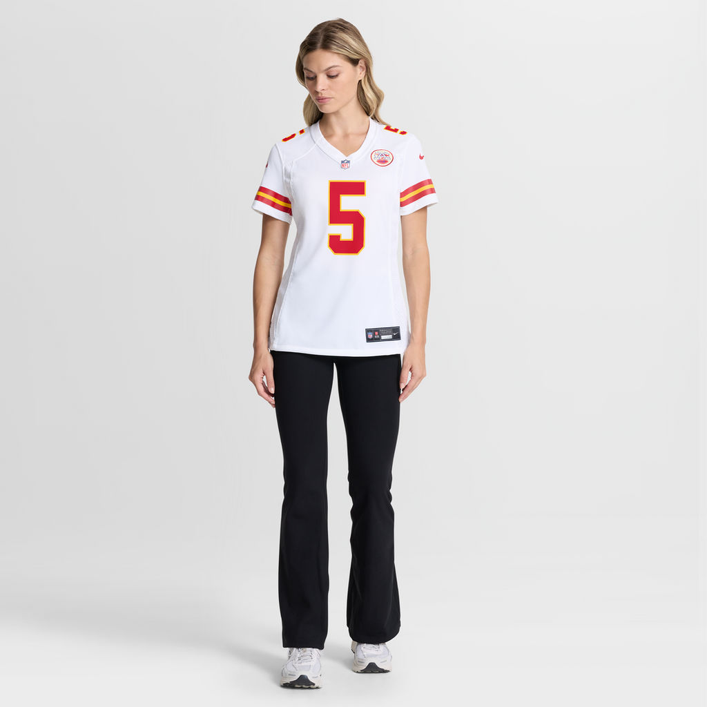 Mansoor Delane Kansas City Chiefs Women's Game Jersey - White