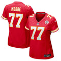 Jaylon Moore Kansas City Chiefs Women's Team Game Jersey - Red