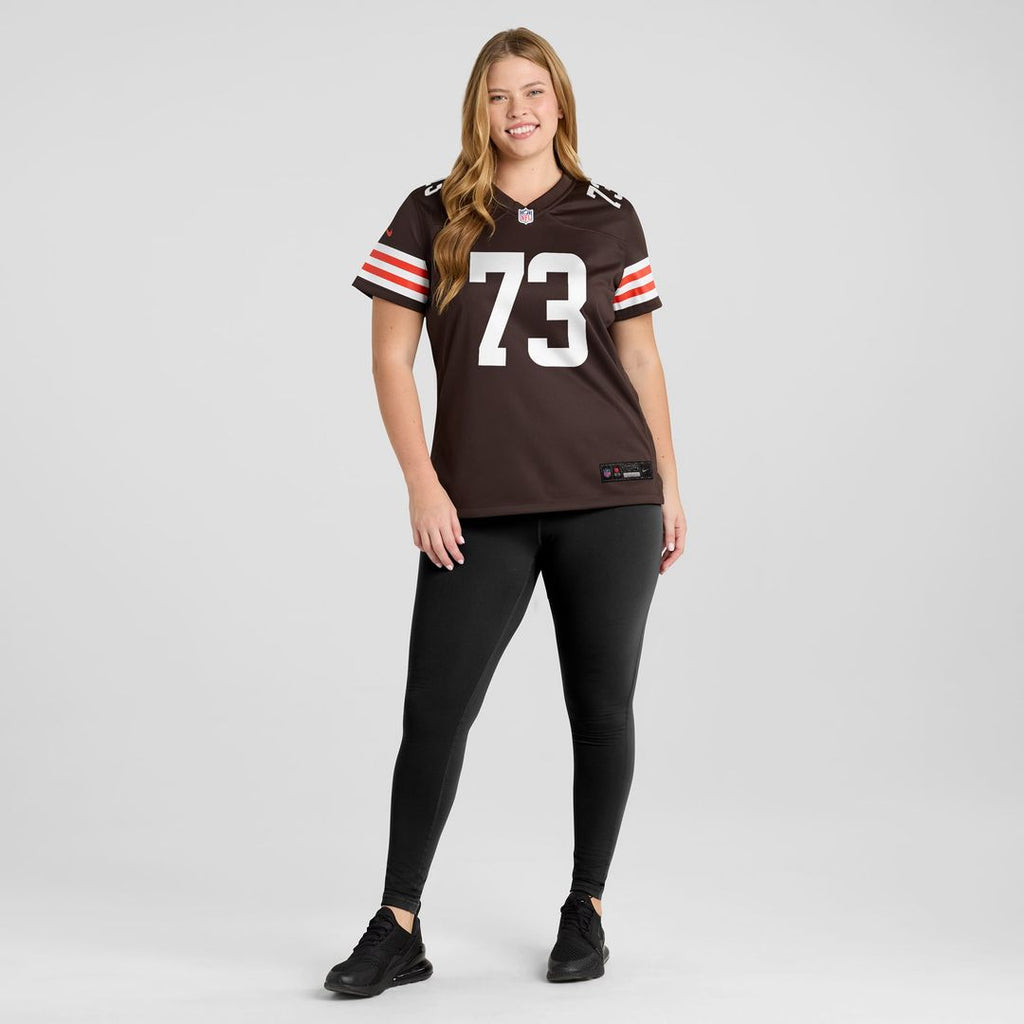 Joe Thomas Cleveland Browns Women's Retired Game Player Jersey - Brown
