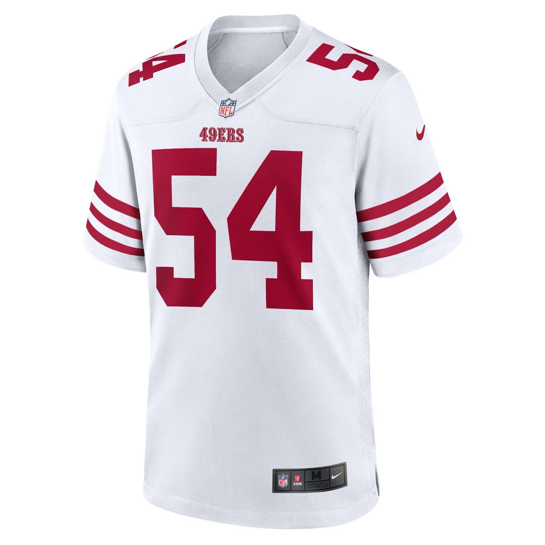 Fred Warner San Francisco 49ers Team Game Player Jersey - Scarlet