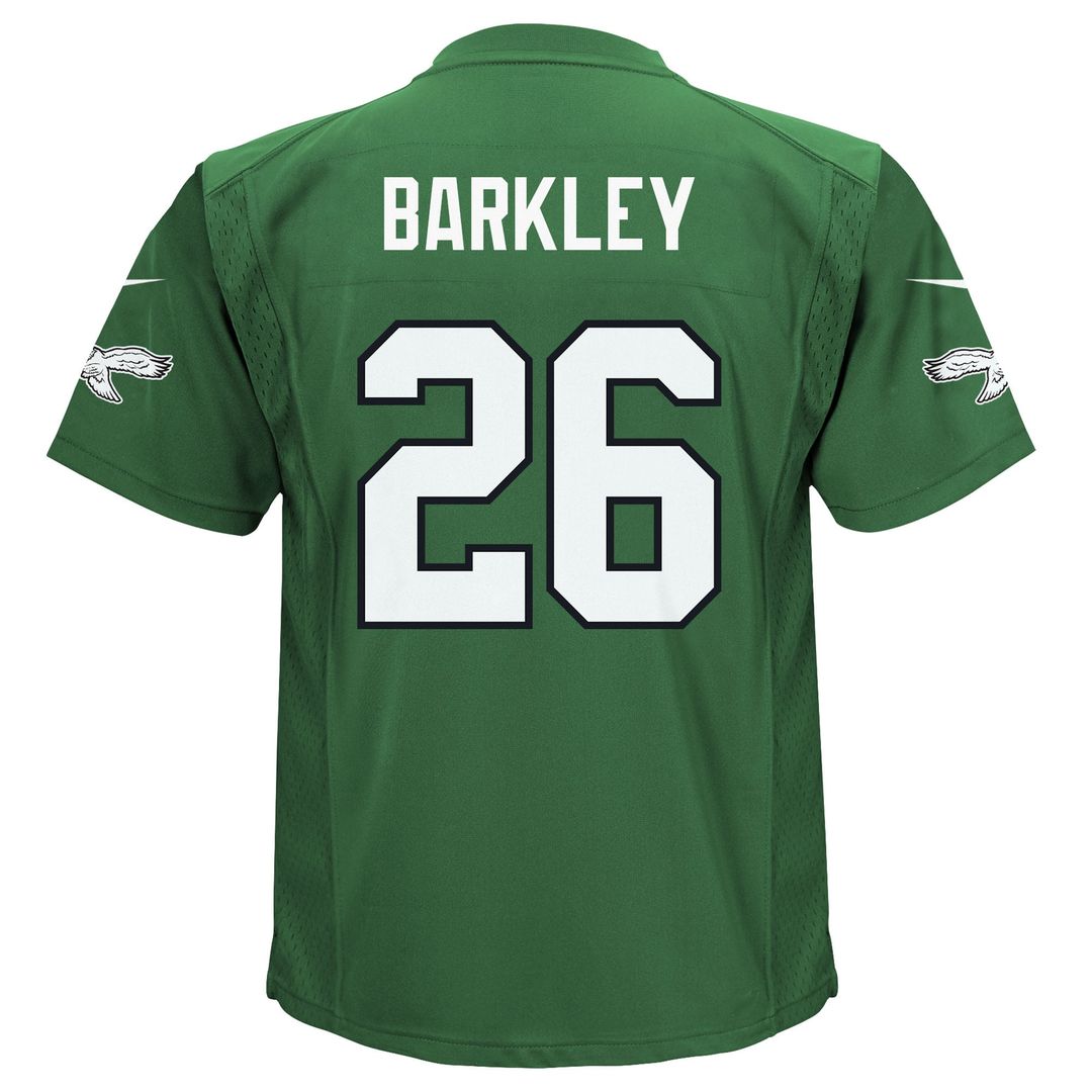 Saquon Barkley Philadelphia Eagles Infant Alternate Player Game Jersey - Kelly Green