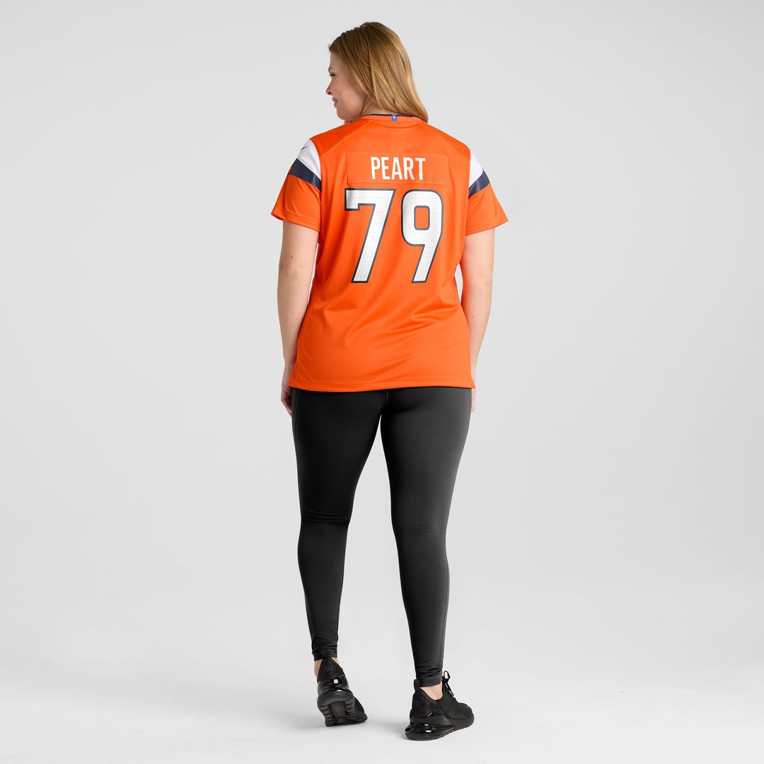 Matt Peart Denver Broncos Women's Team Game Jersey - Orange