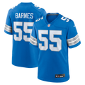 Derrick Barnes Detroit Lions Team Game Jersey - Blue