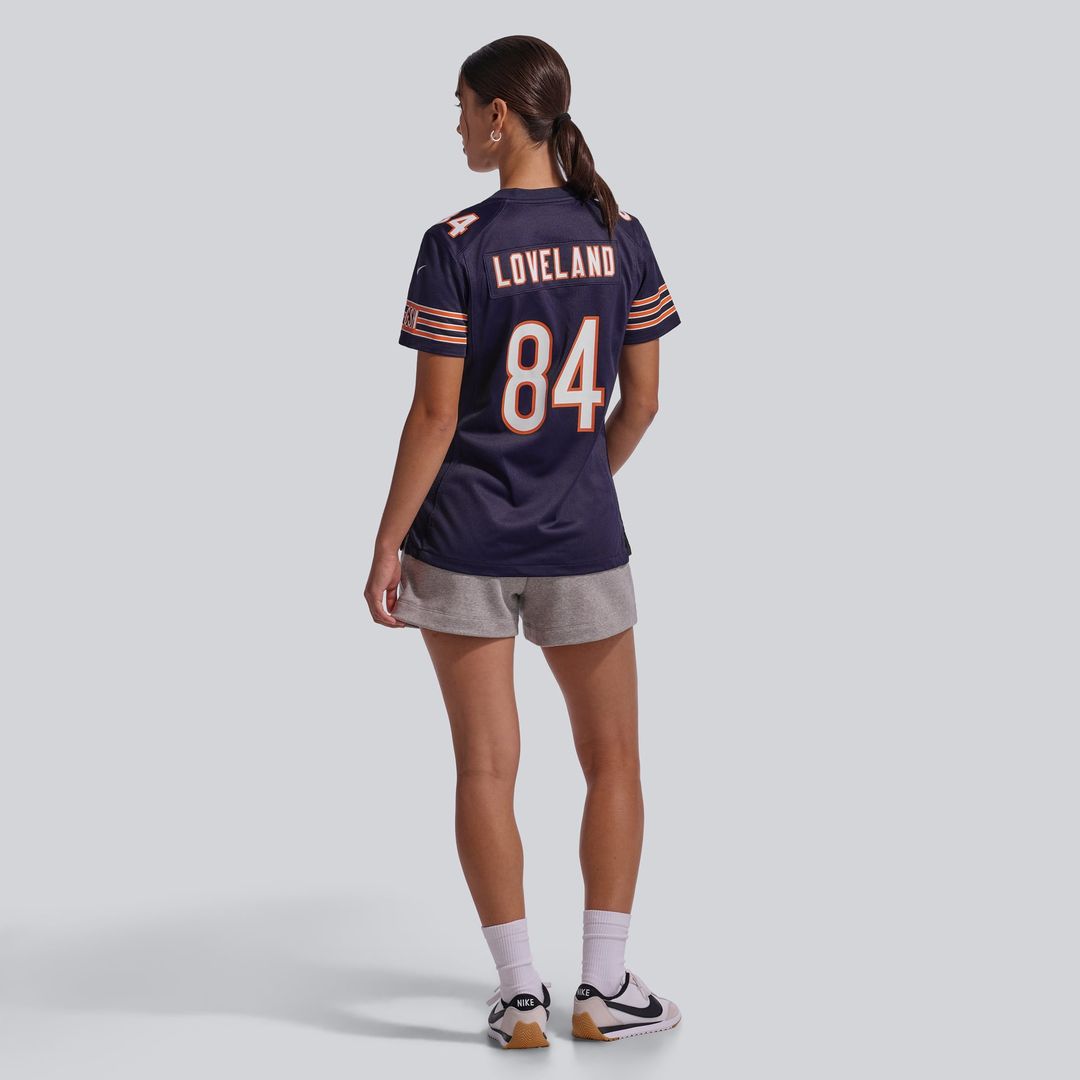 Colston Loveland Chicago Bears Women's Team Game Jersey - Navy