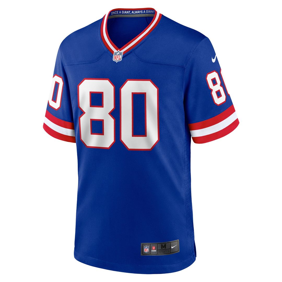 Jeremy Shockey New York Giants Retired Player Alternate Game Jersey - Royal