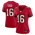 Easton Stick Tampa Bay Buccaneers Women's Team Game Jersey - Red