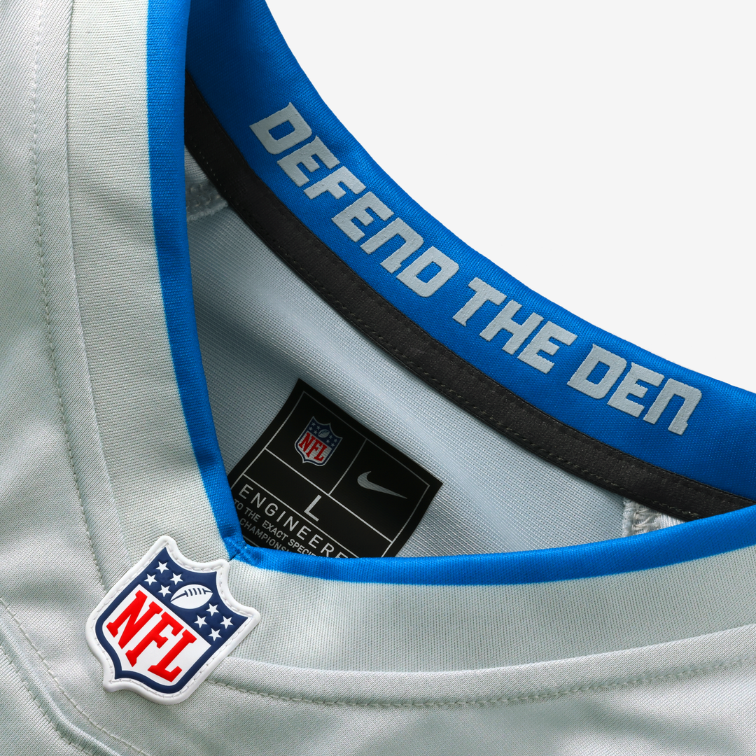 Kerby Joseph Detroit Lions 2026 Rivalries Collection Game Jersey - Silver