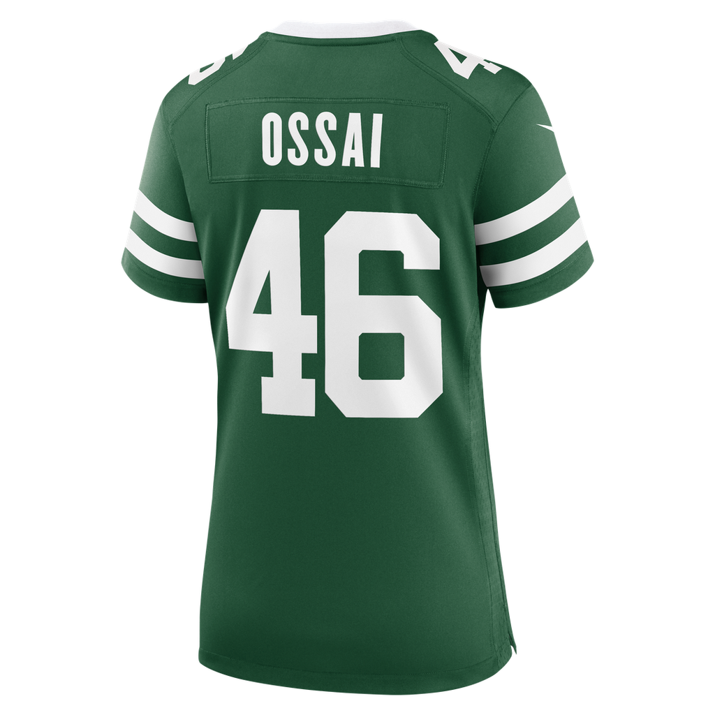 Joseph Ossai New York Jets Women's Team Game Jersey - Legacy Green