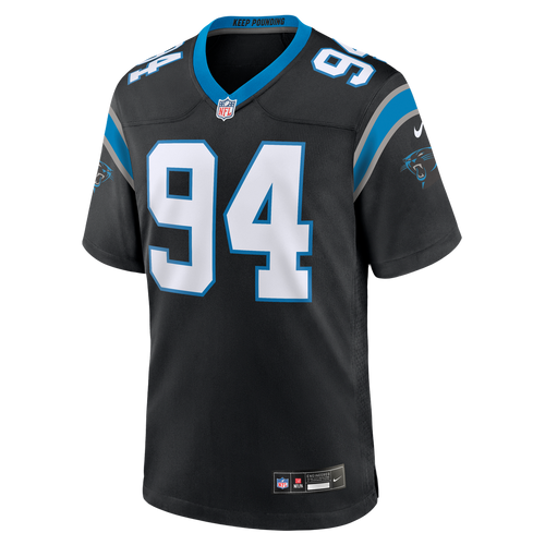Aaron Hall Carolina Panthers Team Game Jersey - Black