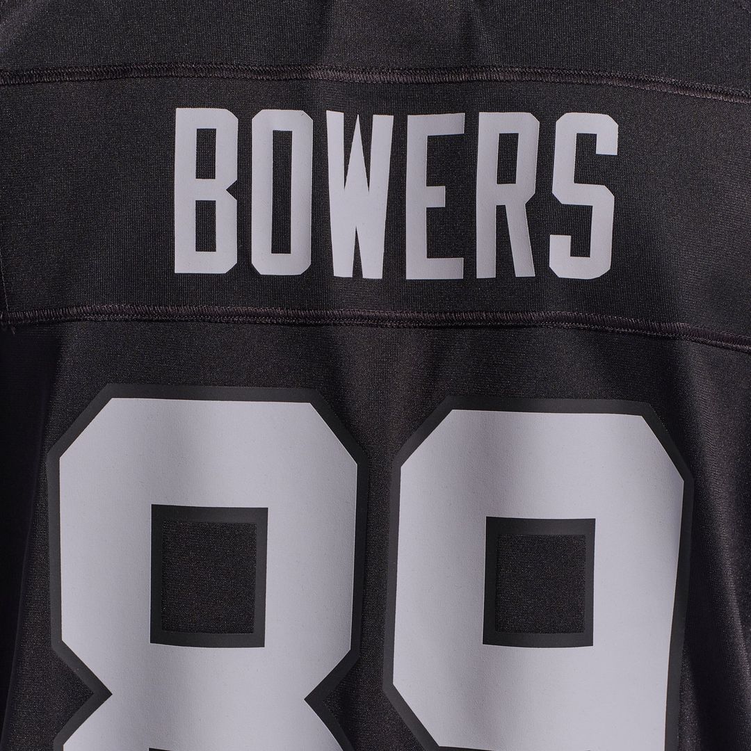 Brock Bowers Las Vegas Raiders Player Game Jersey - Black