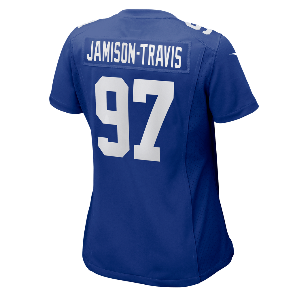 Bobby Jamison - Travis New York Giants Women's Team Game Jersey - Royal
