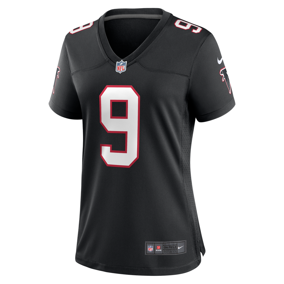 Michael Penix Jr. Atlanta Falcons Women's Alternate Game Jersey - Black