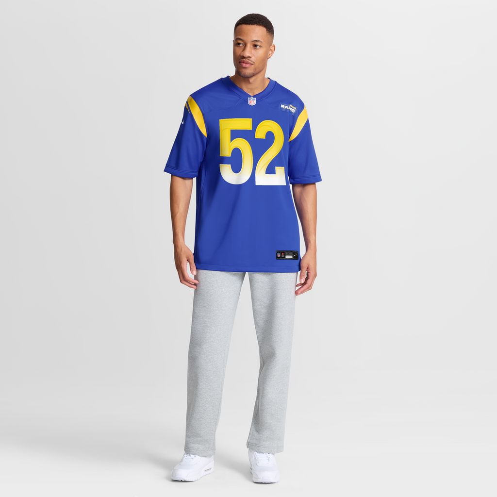 Larrell Murchison Los Angeles Rams Team Game Jersey - Royal