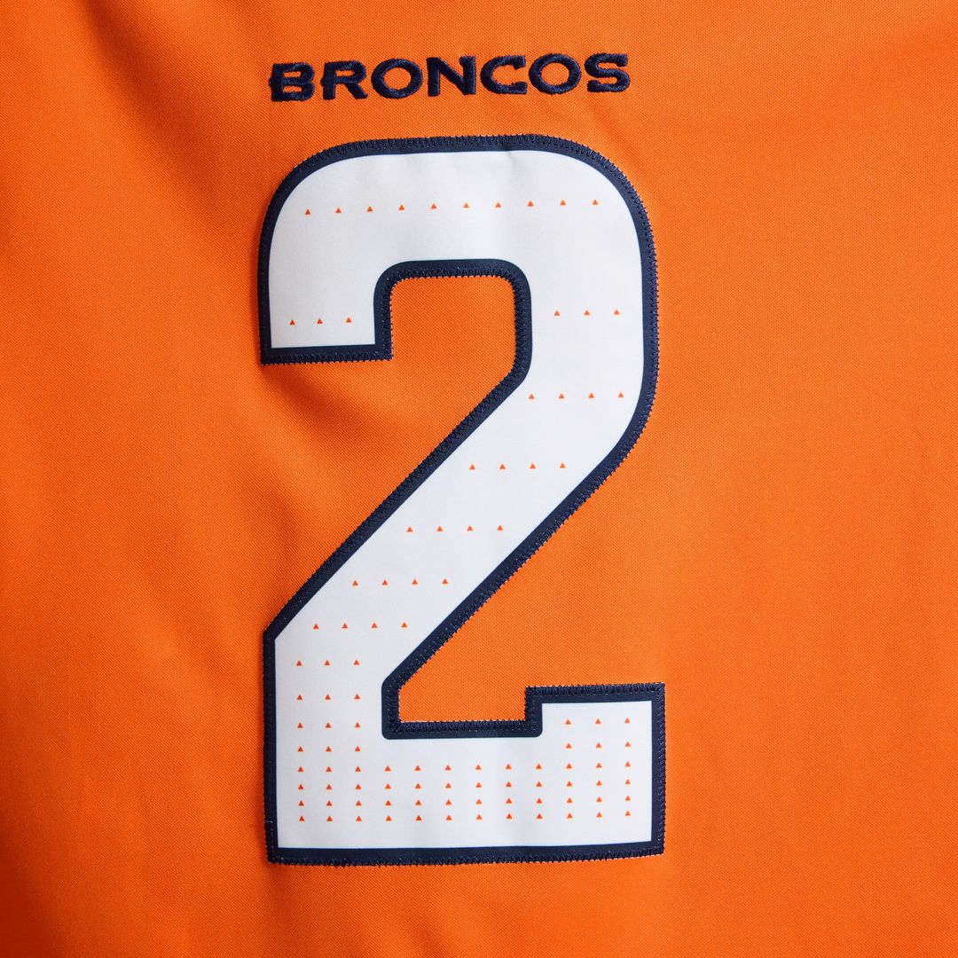 Patrick Surtain II Denver Broncos Team Vapor F.U.S.E. Stitched Limited Jersey - Orange