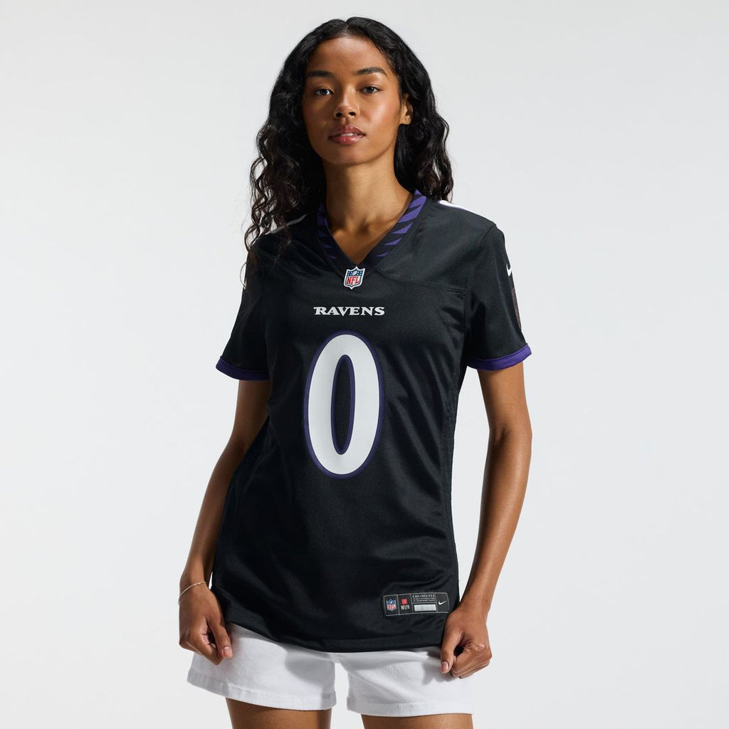 Roquan Smith Baltimore Ravens Women's Alternate Game Jersey - Black
