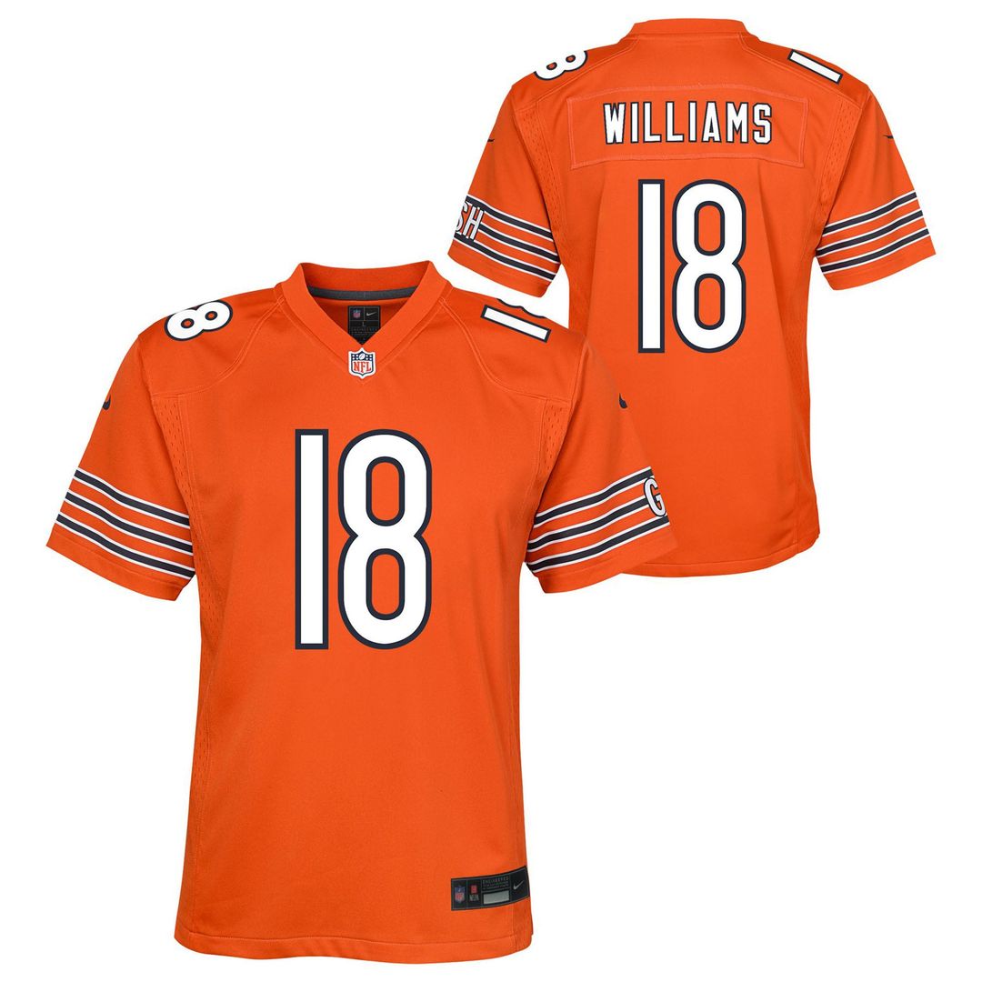 Caleb Williams Chicago Bears Youth Game Jersey - Navy