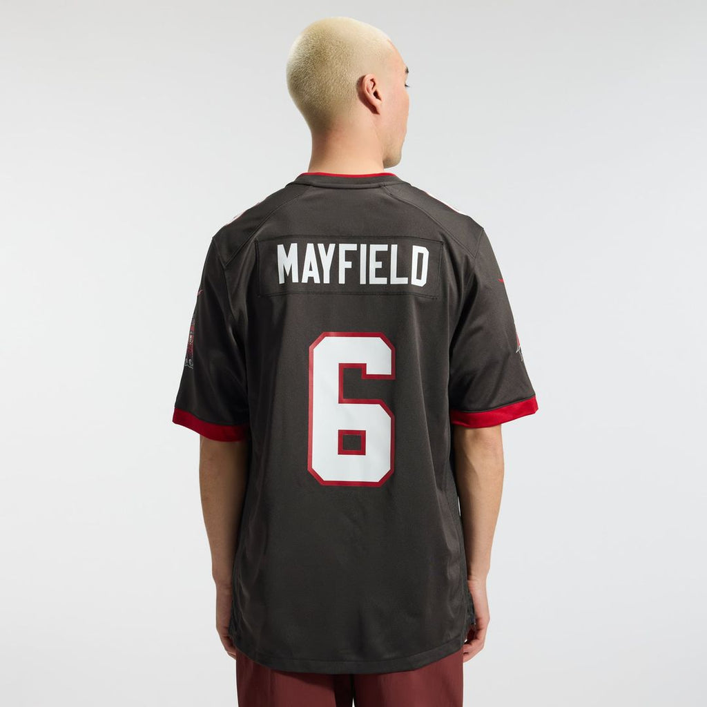 Baker Mayfield Tampa Bay Buccaneers Alternate Game Player Jersey - Pewter