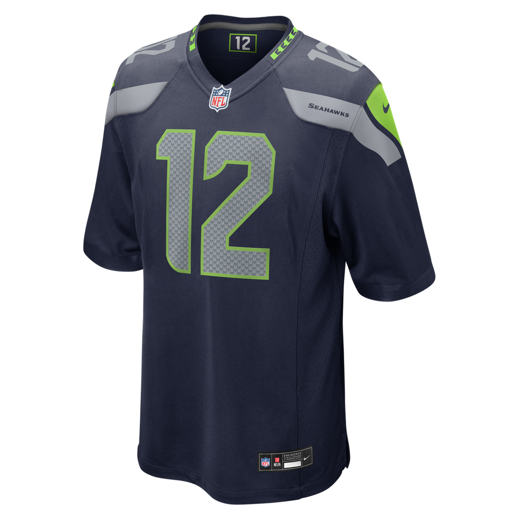 12s Seattle Seahawks Team Game Jersey - College Navy