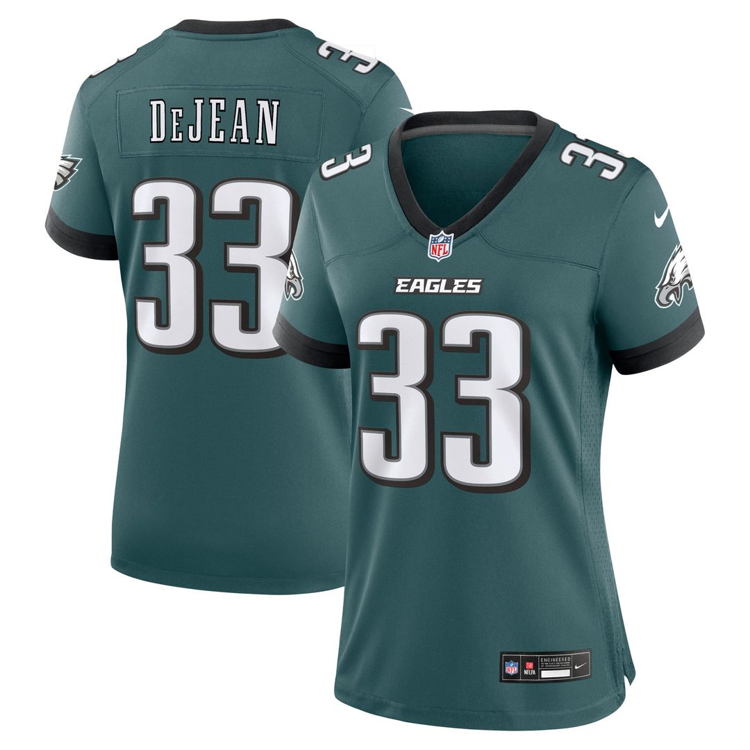Cooper DeJean Philadelphia Eagles Women's Game Jersey - White