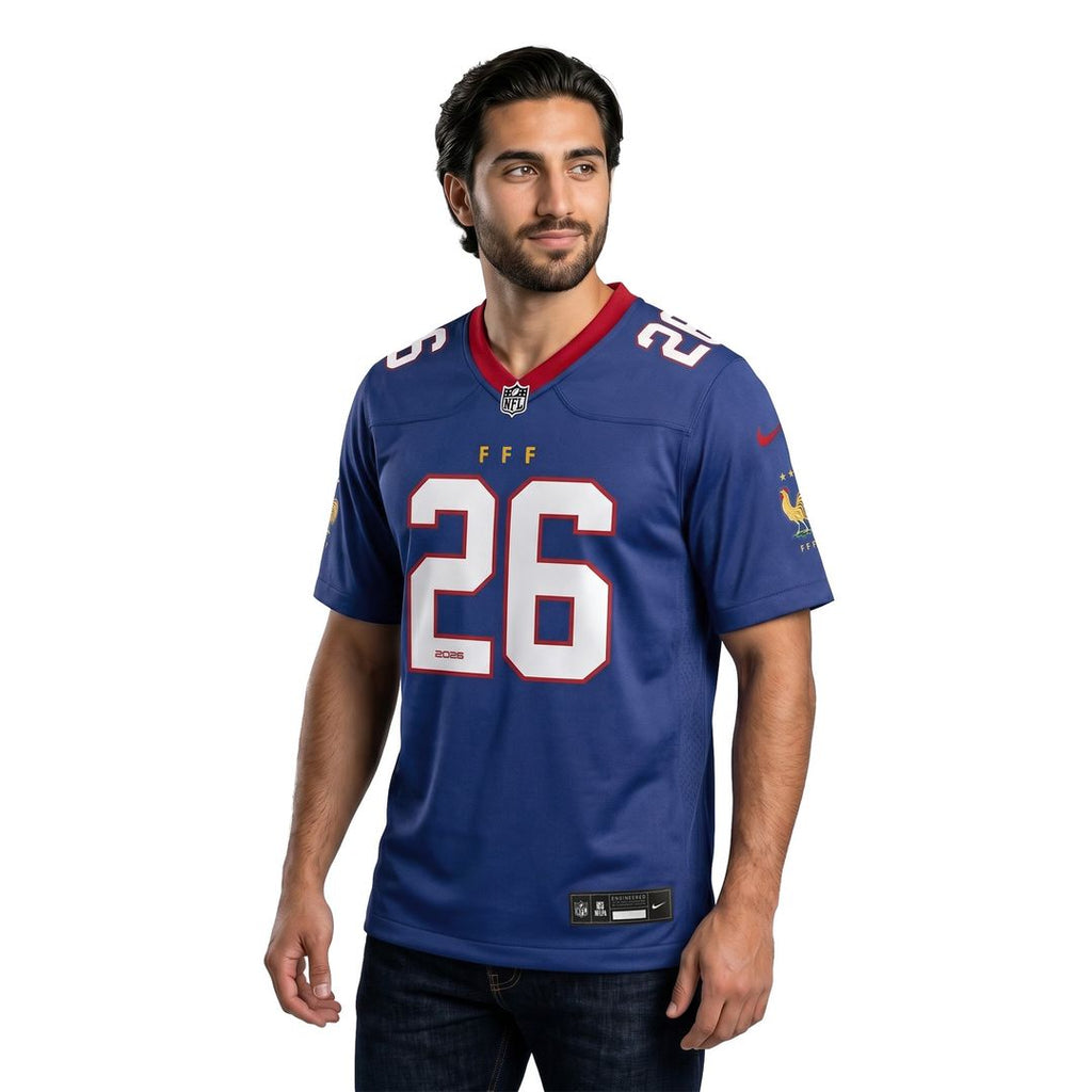 France National Team x NFL Game Jersey - Blue