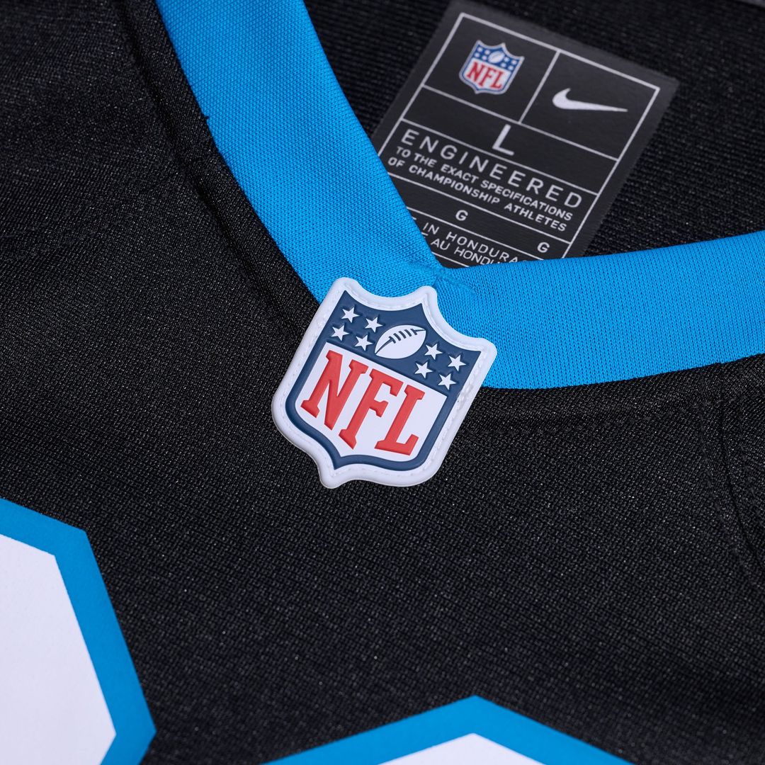 Ja'Tavion Sanders Carolina Panthers Game Jersey - Black