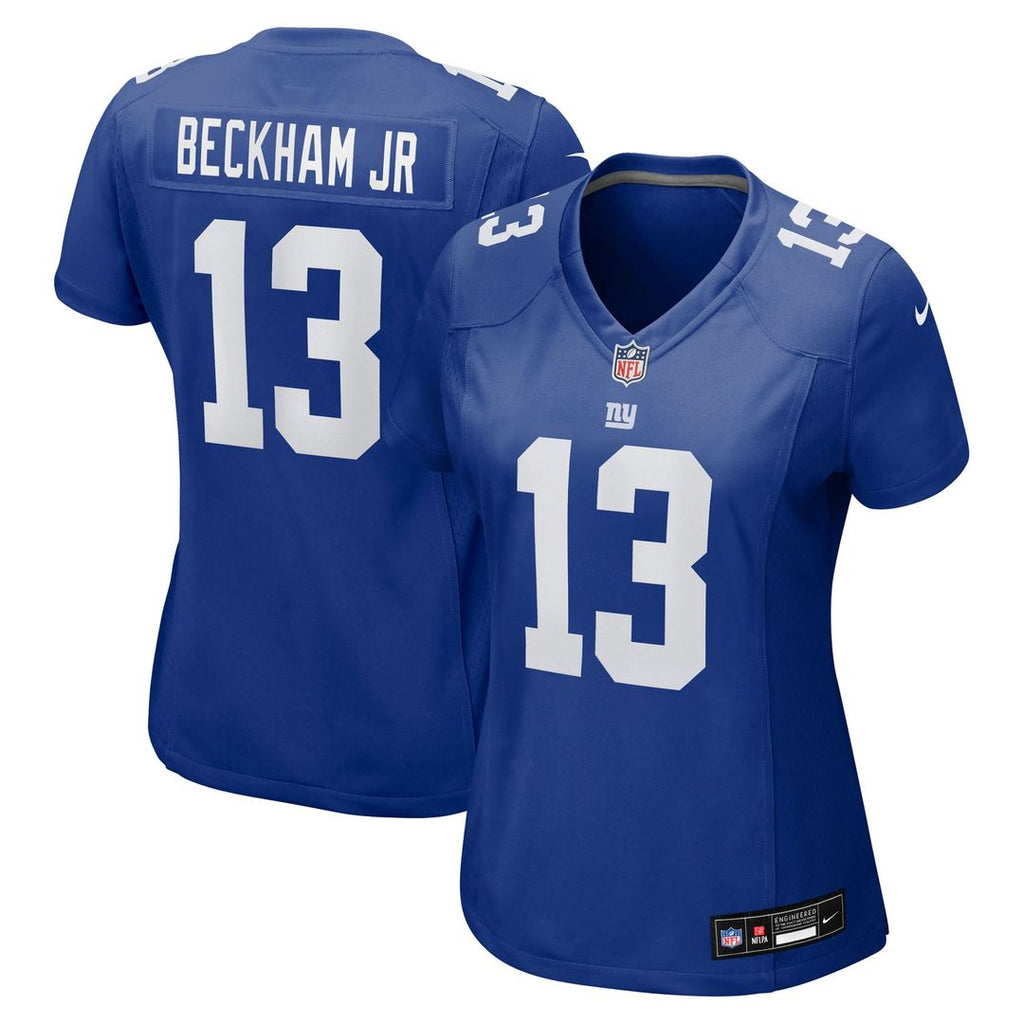 Odell Beckham Jr. New York Giants Women's Team Game Jersey - Royal