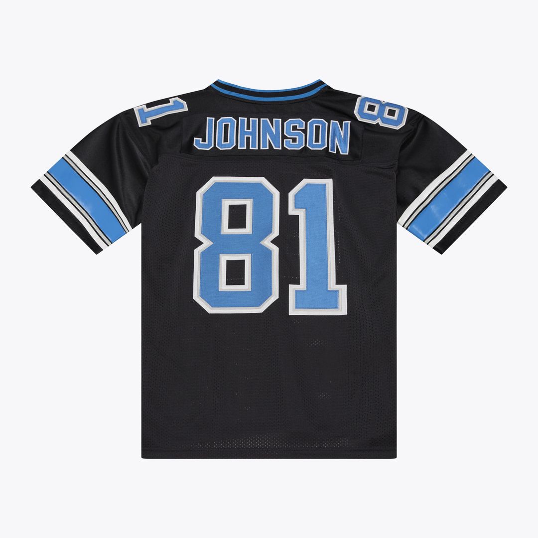 Calvin Johnson Detroit Lions 2007 Authentic Throwback Retired Player Jersey - Blue