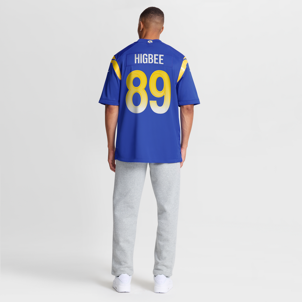 Tyler Higbee Los Angeles Rams Game Player Jersey - Royal