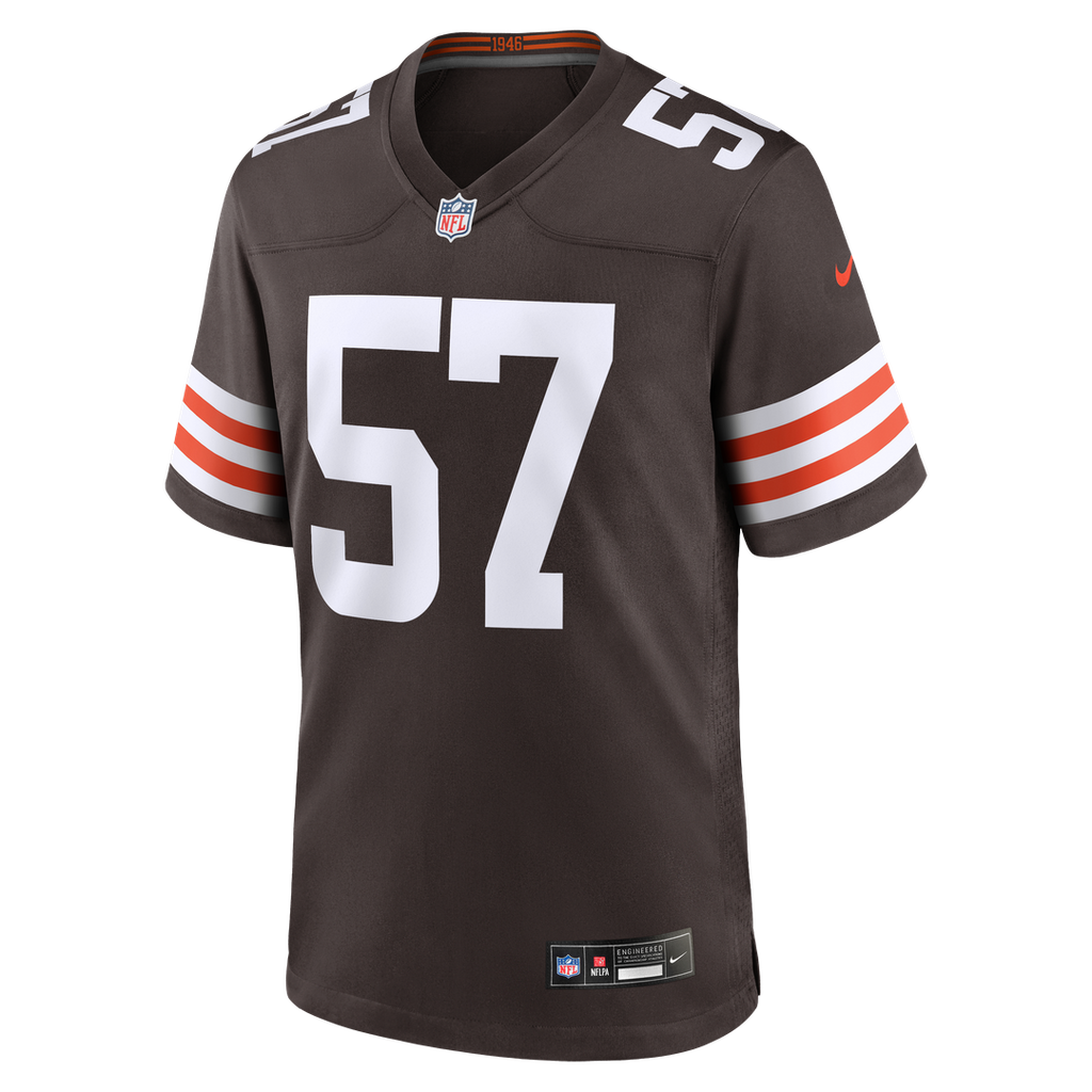 Clay Matthews Cleveland Browns Game Retired Player Jersey - Brown