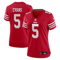 Mike Evans San Francisco 49ers Women's Game Jersey - Scarlet